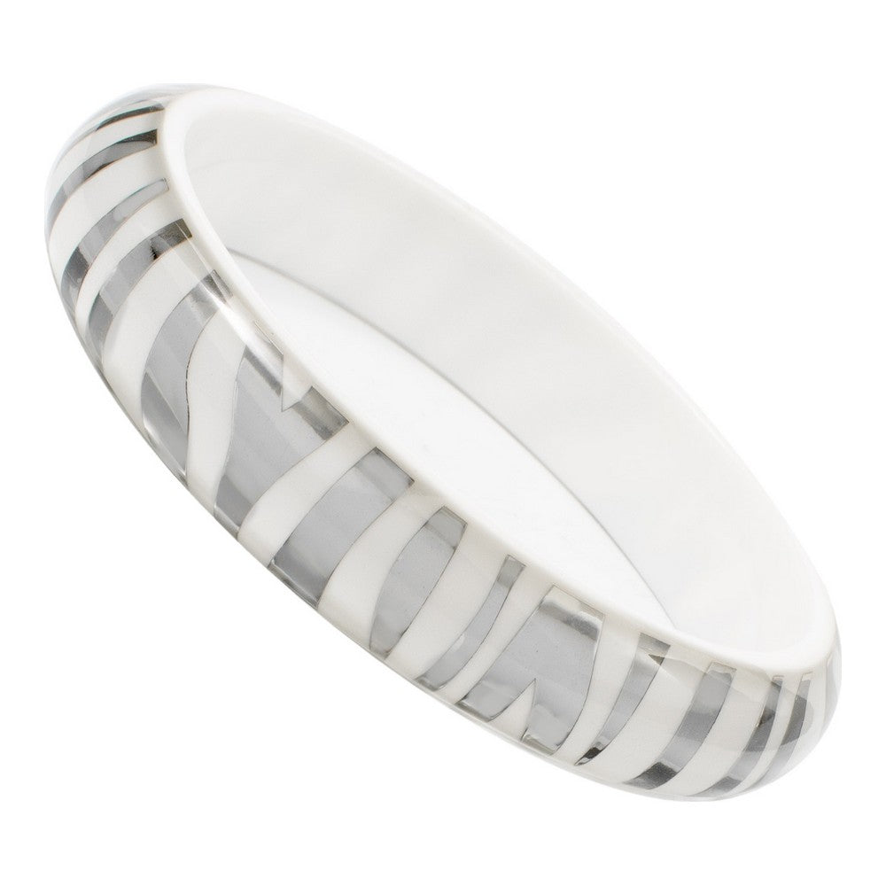Diaytar Côte d'Ivoire Bracelet Femme Folli Follie 3B0A062W Résine Blanche (6,5 cm) 