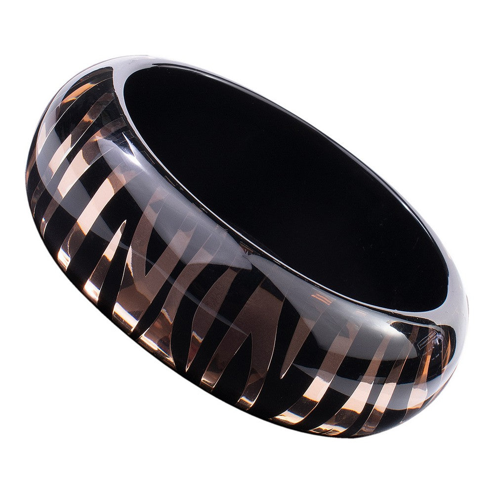 Diaytar Côte d'Ivoire Bracelet Femme Folli Follie 3B0A063RK65 Résine Noire (6,5 cm) 
