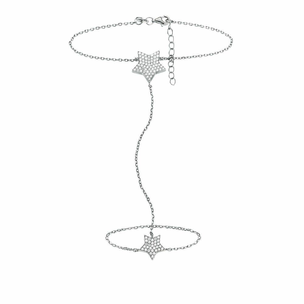 Diaytar Côte d'Ivoire Bracelet Femme Folli Follie 3B15S096C Plaqué Argent Argent (17 cm) 