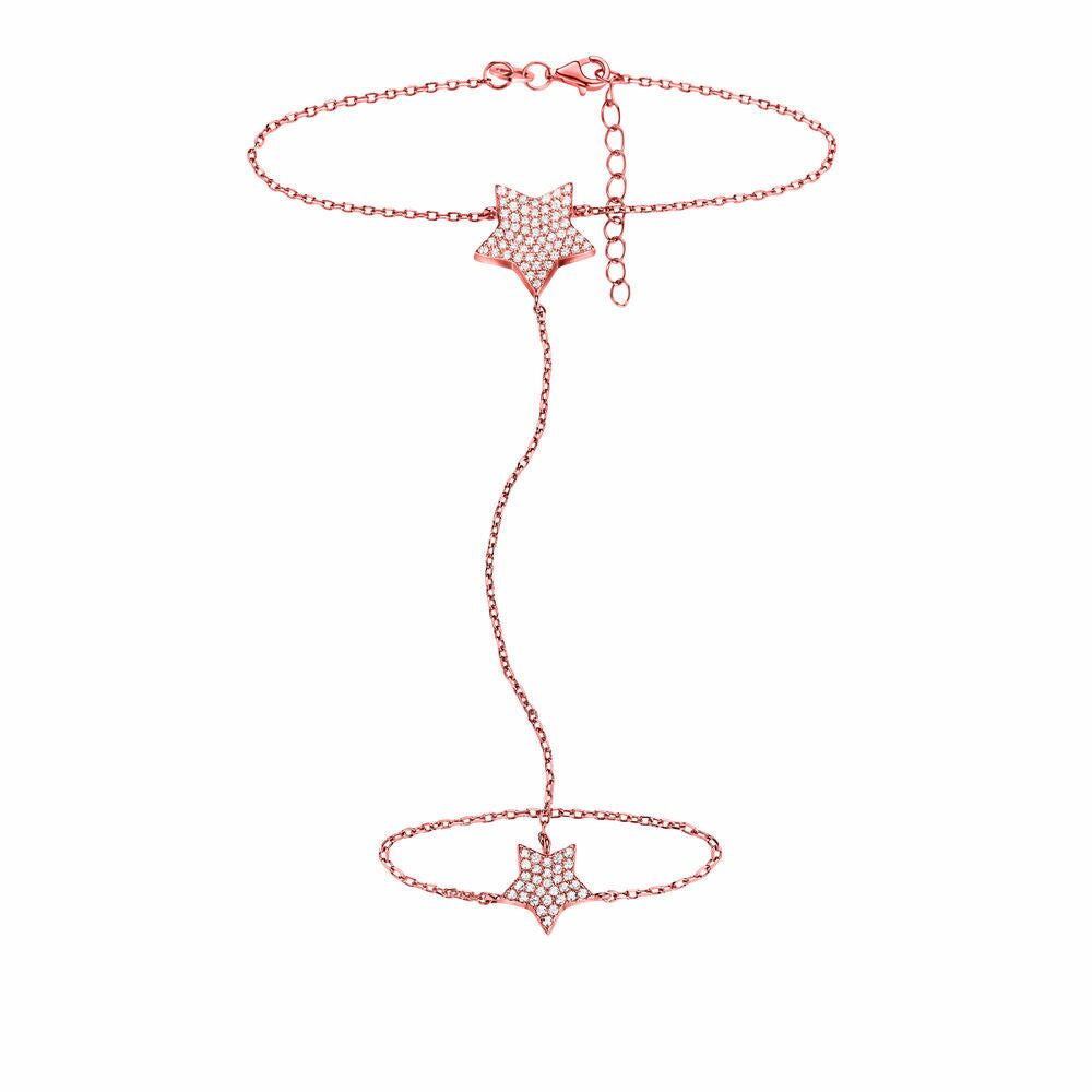 Diaytar Côte d'Ivoire Bracelet Femme Folli Follie 3B15S096RC Rose Acier (17 cm) 