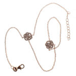 Diaytar Côte d'Ivoire Bracelet Femme Folli Follie 3B15S099RC Rose Argent Massif (10 cm) 