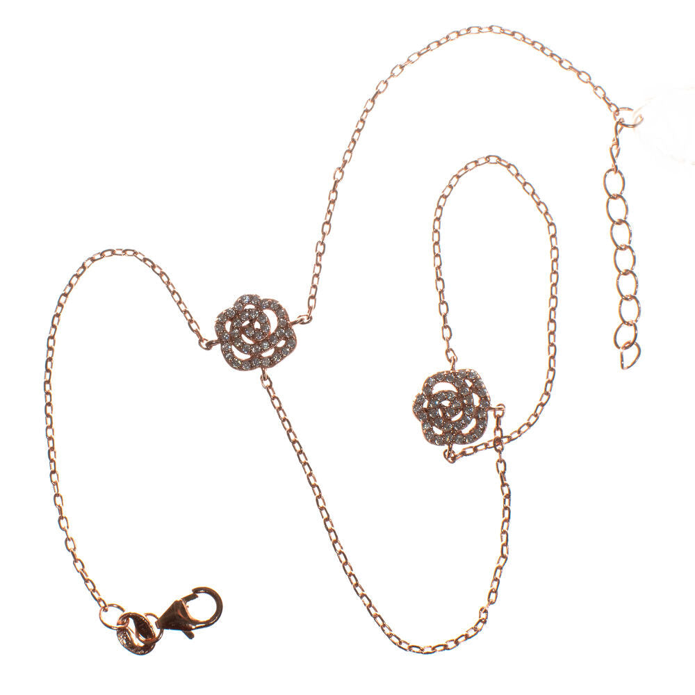 Diaytar Côte d'Ivoire Bracelet Femme Folli Follie 3B15S099RC Rose Argent Massif (10 cm) 