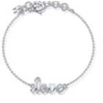 Diaytar Côte d'Ivoire Bracelet Femme Folli Follie 3B16F023C Acier Inoxydable Argenté (21,5 cm) 