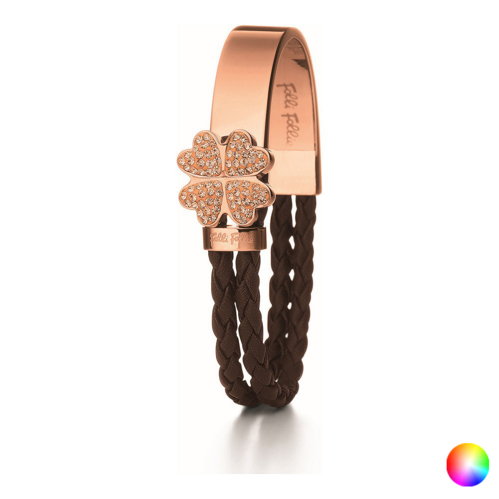 Diaytar Côte d'Ivoire Bracelet Femme Folli Follie 3B1T038R Acier Or Rose (16 cm) 