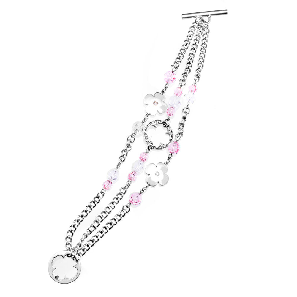 Diaytar Côte d'Ivoire Bracelet Femme Folli Follie 3B9F118CP Acier Argenté (20 cm) 