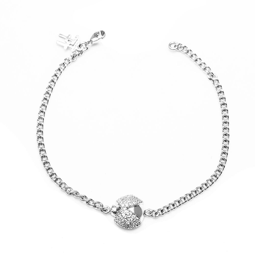 Diaytar Côte d'Ivoire Bracelet Femme Folli Follie 3B9S017CM Acier Argenté (19 cm) 