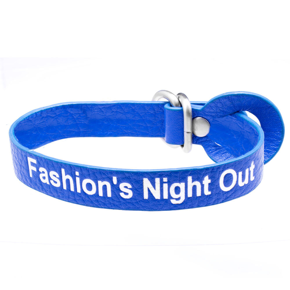 Diaytar Côte d'Ivoire Bracelet Femme Folli Follie BA0L029WU Cuir Bleu (27 cm) 