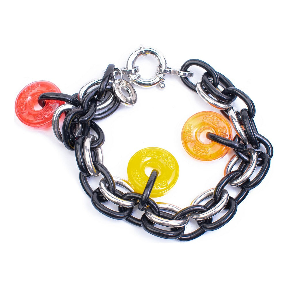 Diaytar Côte d'Ivoire Bracelet Femme Folli Follie BA1B003SK-ANR Noir Acier inoxydable (23 cm) 
