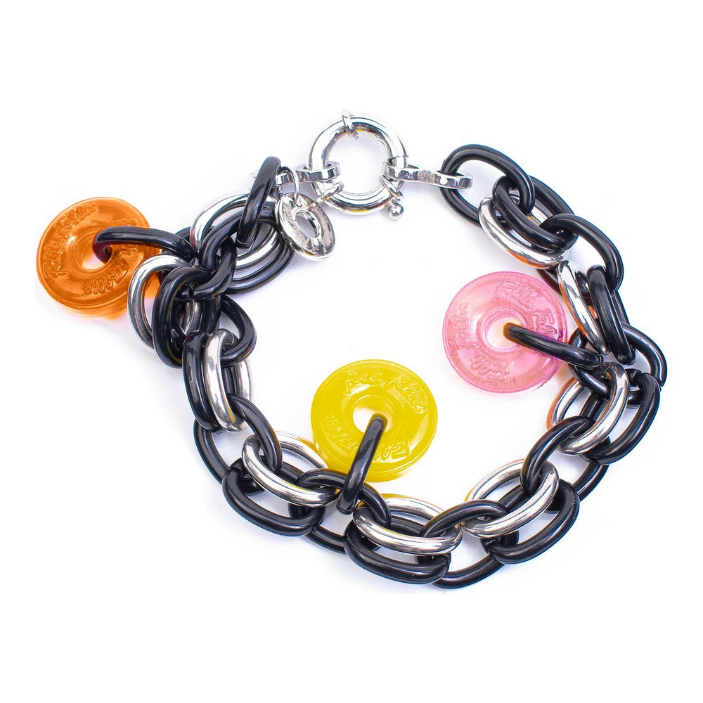 Diaytar Côte d'Ivoire Bracelet Femme Folli Follie BA1B003SK-RNA Noir Acier inoxydable (23 cm) 