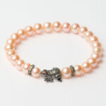 Diaytar Côte d'Ivoire Bracelet Femme Lancaster JLA-BR-FROG-3-PE Orange Vert Argent Massif 16 mm 