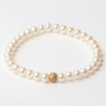 Diaytar Côte d'Ivoire Bracelet Femme Lancaster JLA-BR-SB-6-WH Argent Massif Doré Blanc 16 mm 