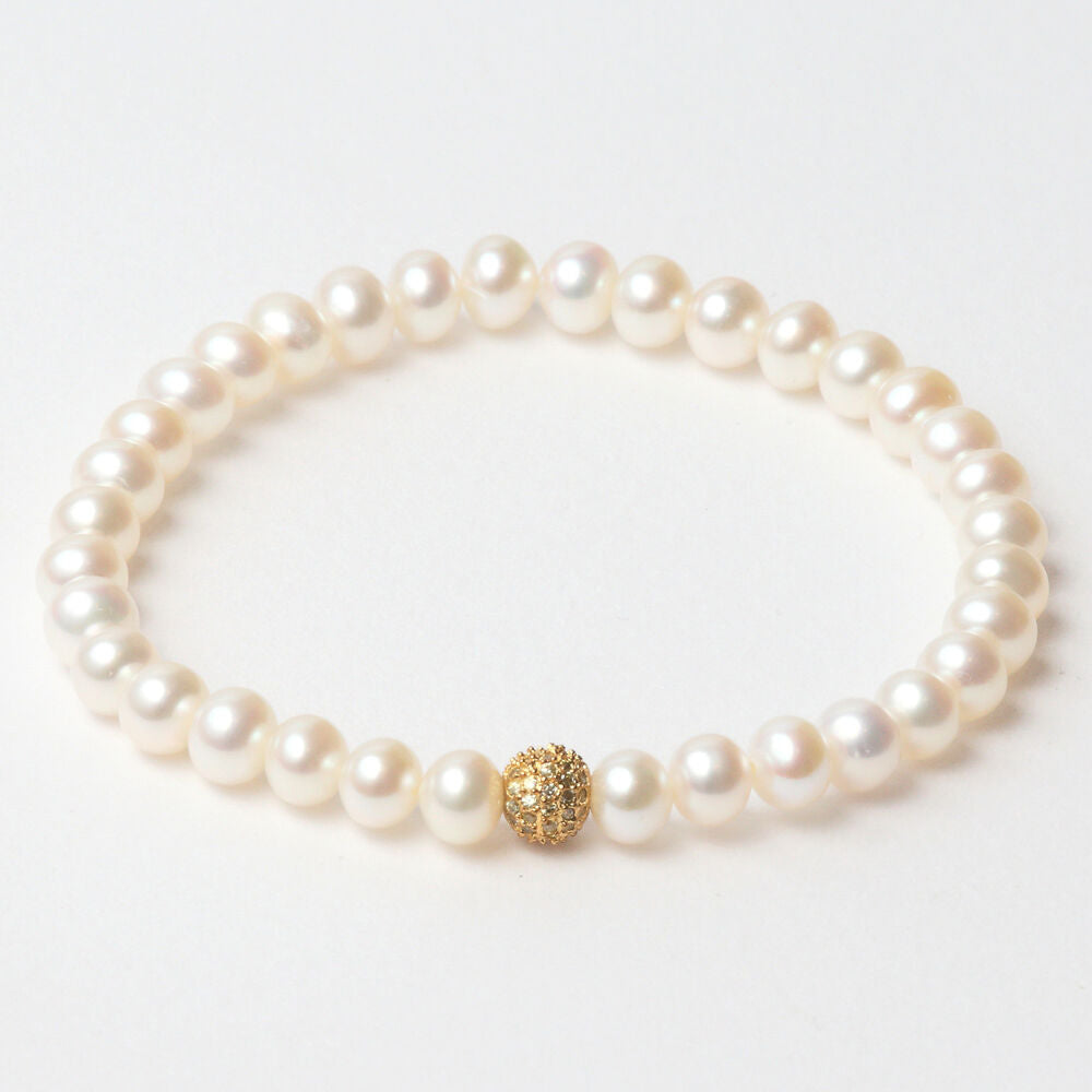 Diaytar Côte d'Ivoire Bracelet Femme Lancaster JLA-BR-SB-6-WH Argent Massif Doré Blanc 16 mm 