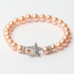 Diaytar Côte d'Ivoire Bracelet Femme Lancaster JLA-BR-STAR-1-PE Argent Orange Argent 925 16 mm 