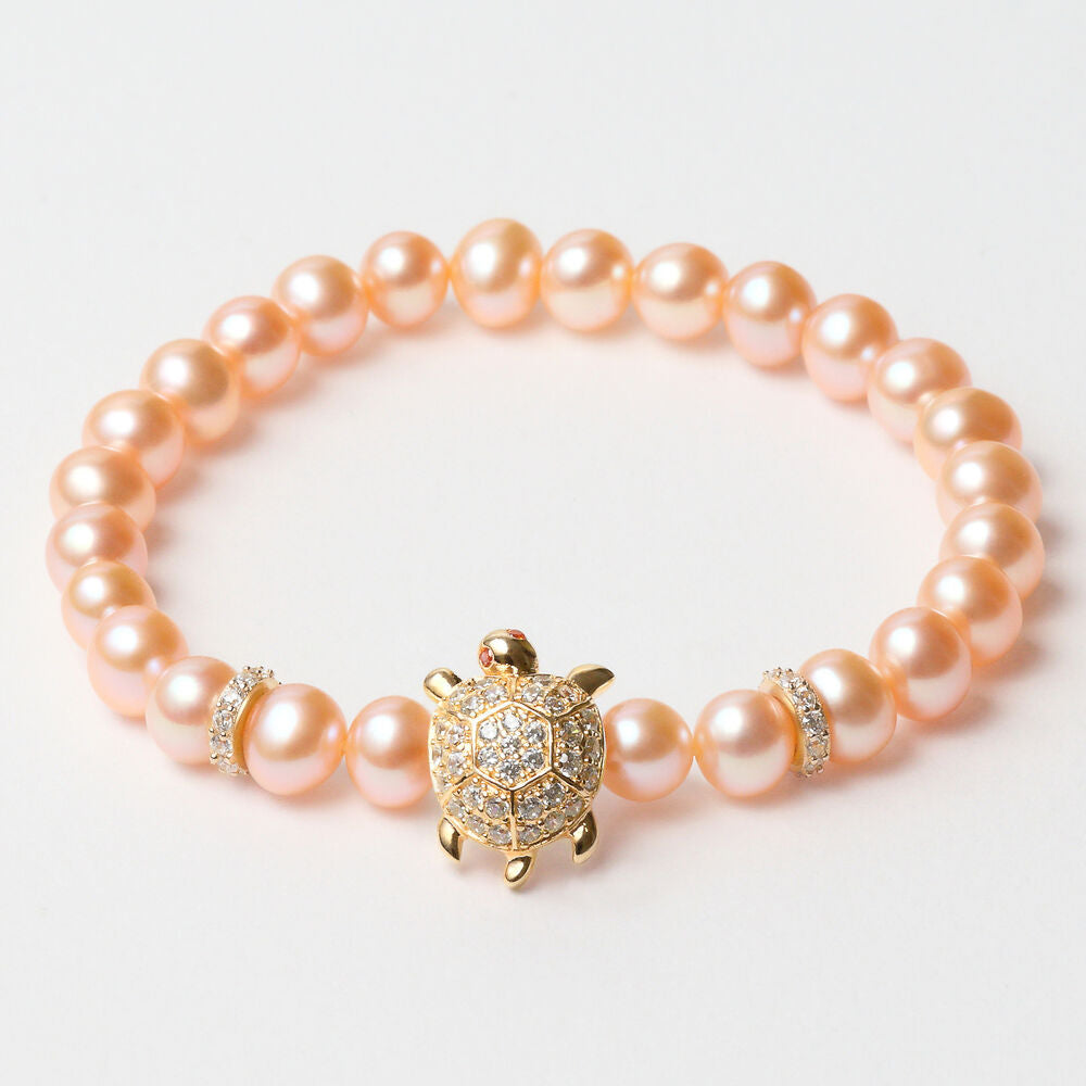 Diaytar Côte d'Ivoire Bracelet Femme Lancaster JLA-BR-TURTLE-6-PE Doré Orange Argent Massif 16 mm 