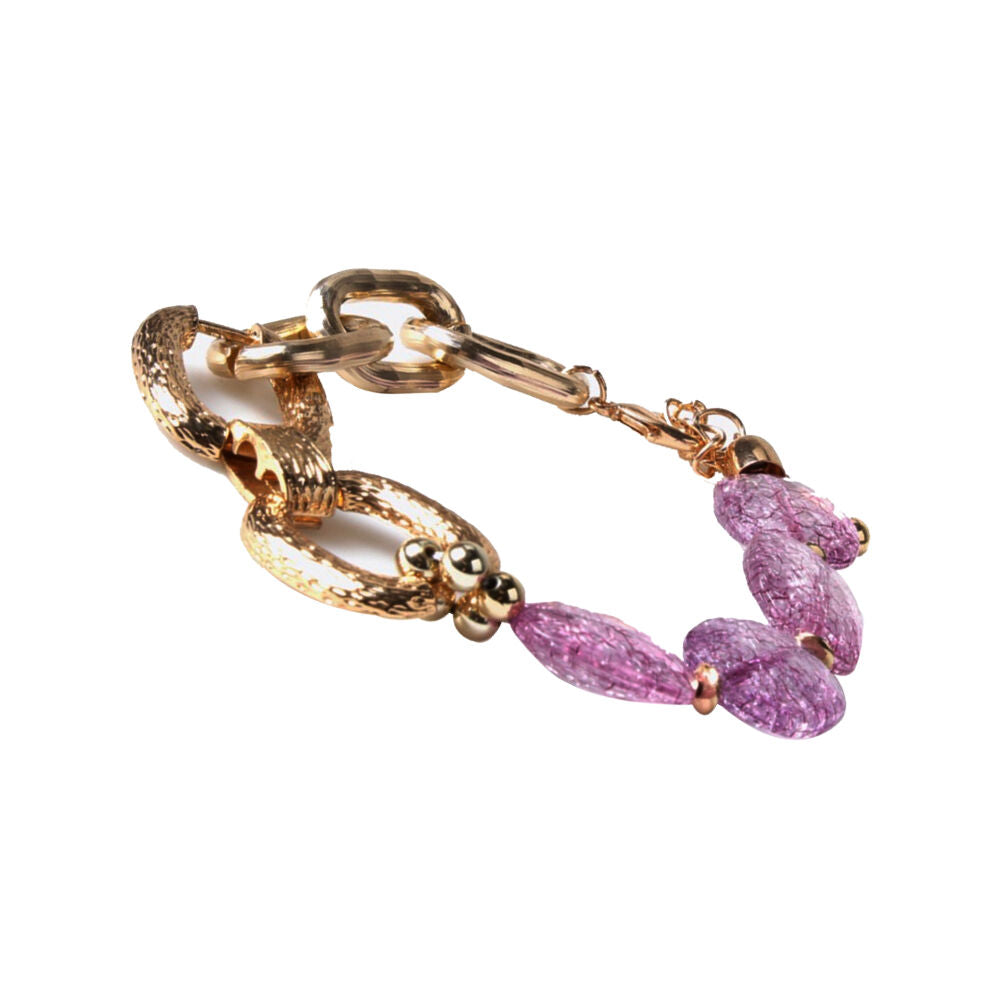 Diaytar Côte d'Ivoire Bracelet Femme Lola Casademunt Lilas Doré 