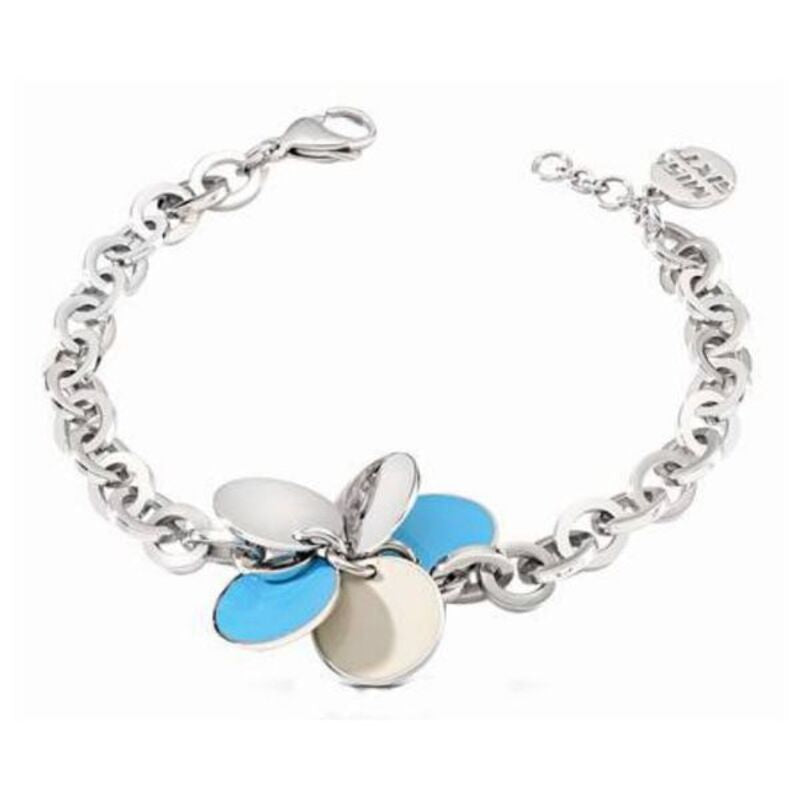 Diaytar Côte d'Ivoire Bracelet Femme Miss Sixty SMSC12 Bleu Acier Argenté (22 cm) 