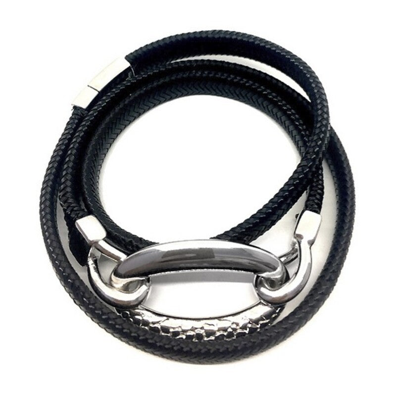 Diaytar Côte d'Ivoire Bracelet Femme Panarea BR3GN Noir Argent (52 cm) 