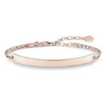 Diaytar Côte d'Ivoire Bracelet Femme Thomas Sabo Argent Massif Rose 