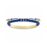Diaytar Côte d'Ivoire Bracelet Femme Thomas Sabo LBA0067-899-1 Bleu Argent Doré (21 cm) 