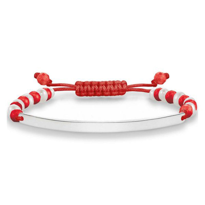 Diaytar Côte d'Ivoire Bracelet Femme Thomas Sabo Rouge Argent 