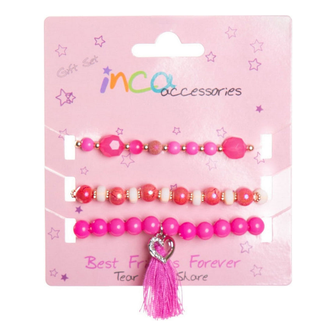 Diaytar Côte d'Ivoire Bracelet Inca Rose Fuchsia 