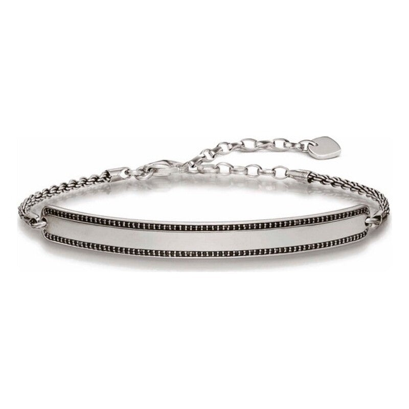 Diaytar Côte d'Ivoire Bracelet Unisexe Thomas Sabo LBA0009-643-11 Noir Argent 