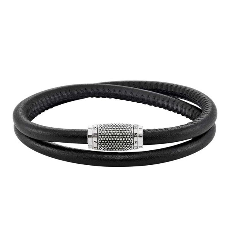 Diaytar Côte d'Ivoire Bracelet Unisexe Thomas Sabo UB0008-825-11 Noir Argent 