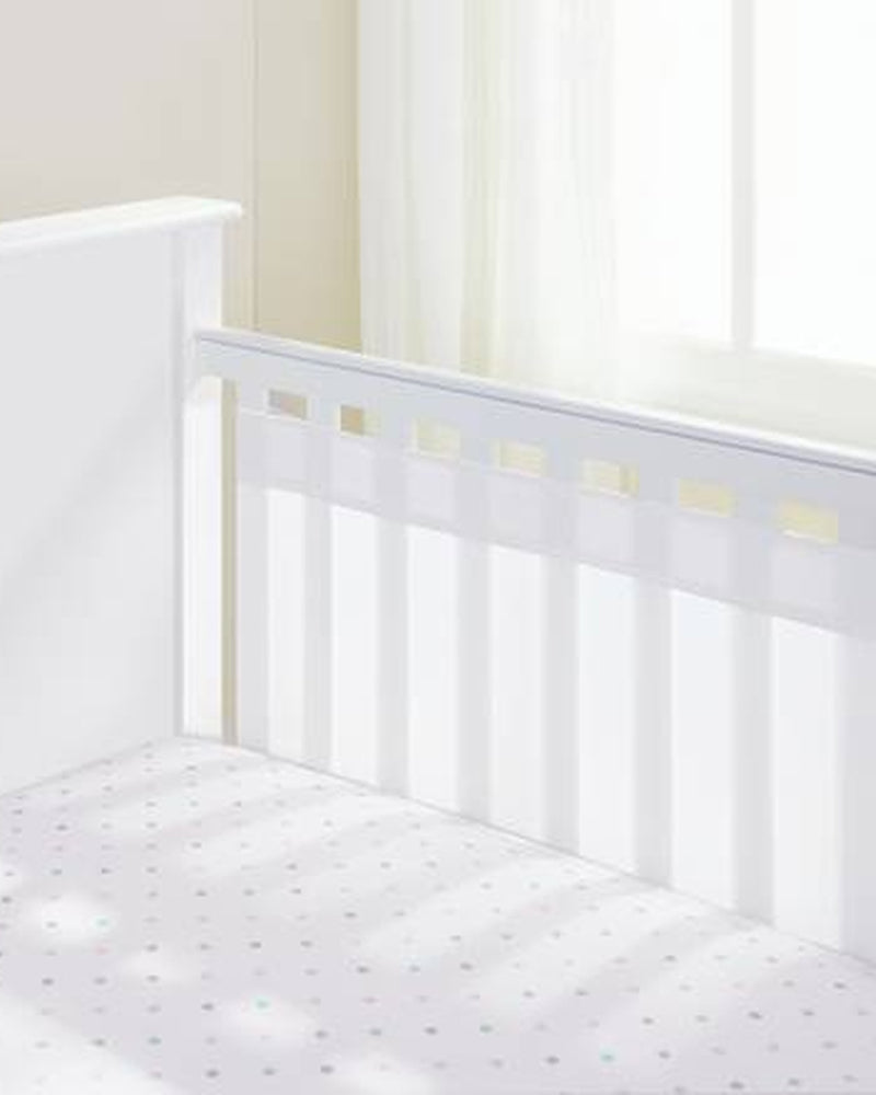 Diaytar Côte d'Ivoire breathablebaby doublure pour lit de bébé 2 côtés airflow - blanc - default title 