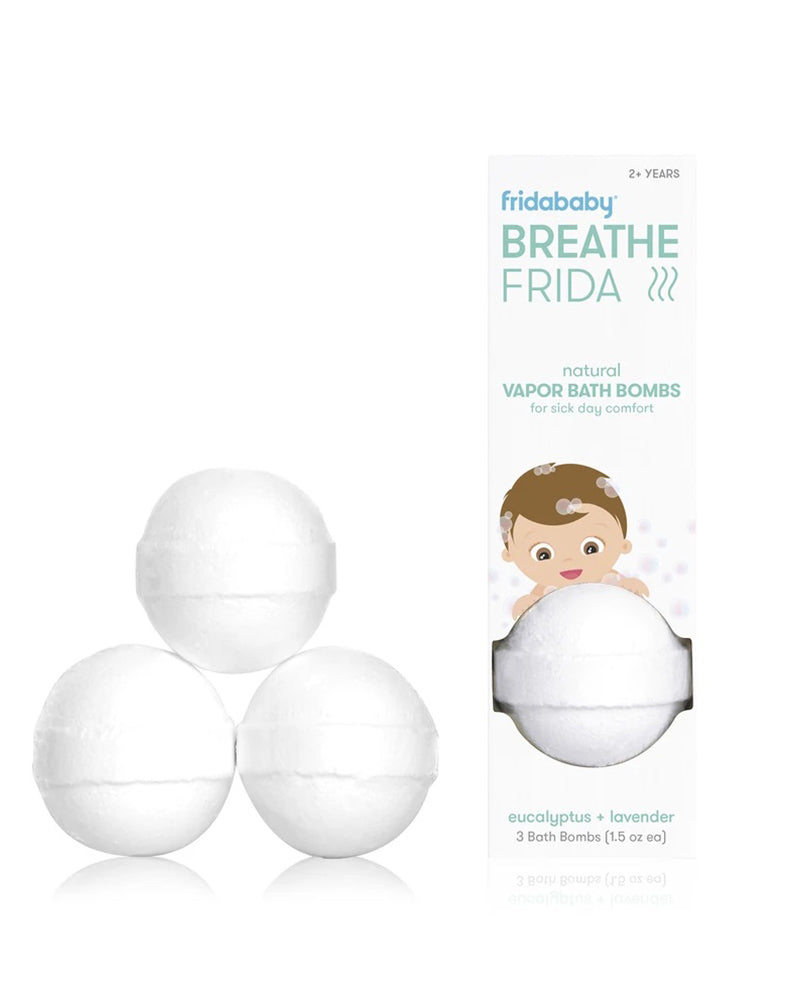 Diaytar Côte d'Ivoire breathefrida bombes de bain de vapeur - eucalyptus + lavande - default title aide-sommeil,bain,Bombes de bain,chambre-sommeil,fridababy,hygiene-et-soin-bebe,puericulture,sommeil