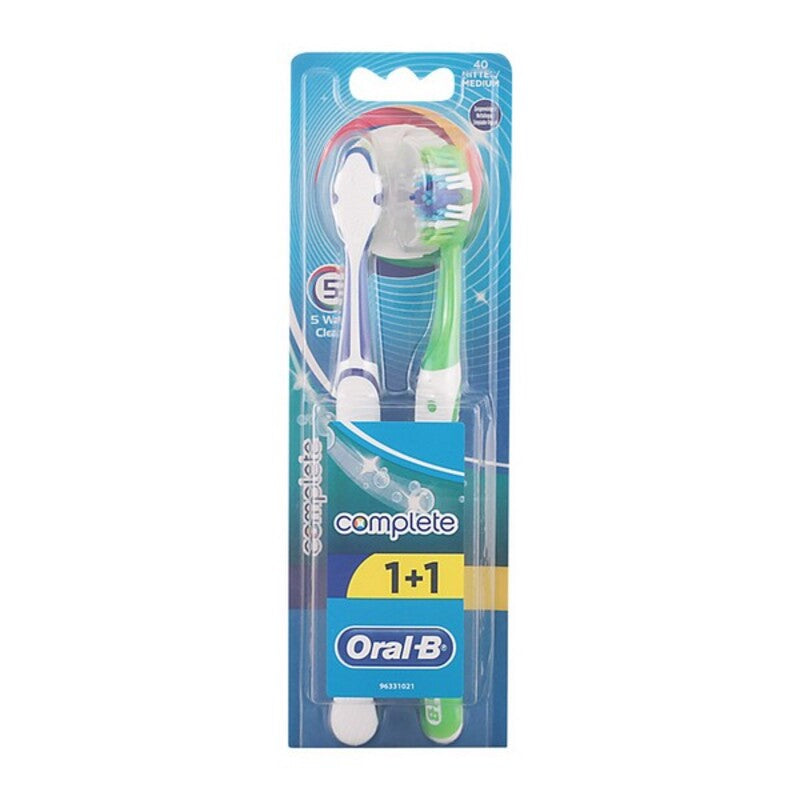 Diaytar Côte d'Ivoire Brosse à dents Complete 5 Ways Clean Oral-B (2 uds) 