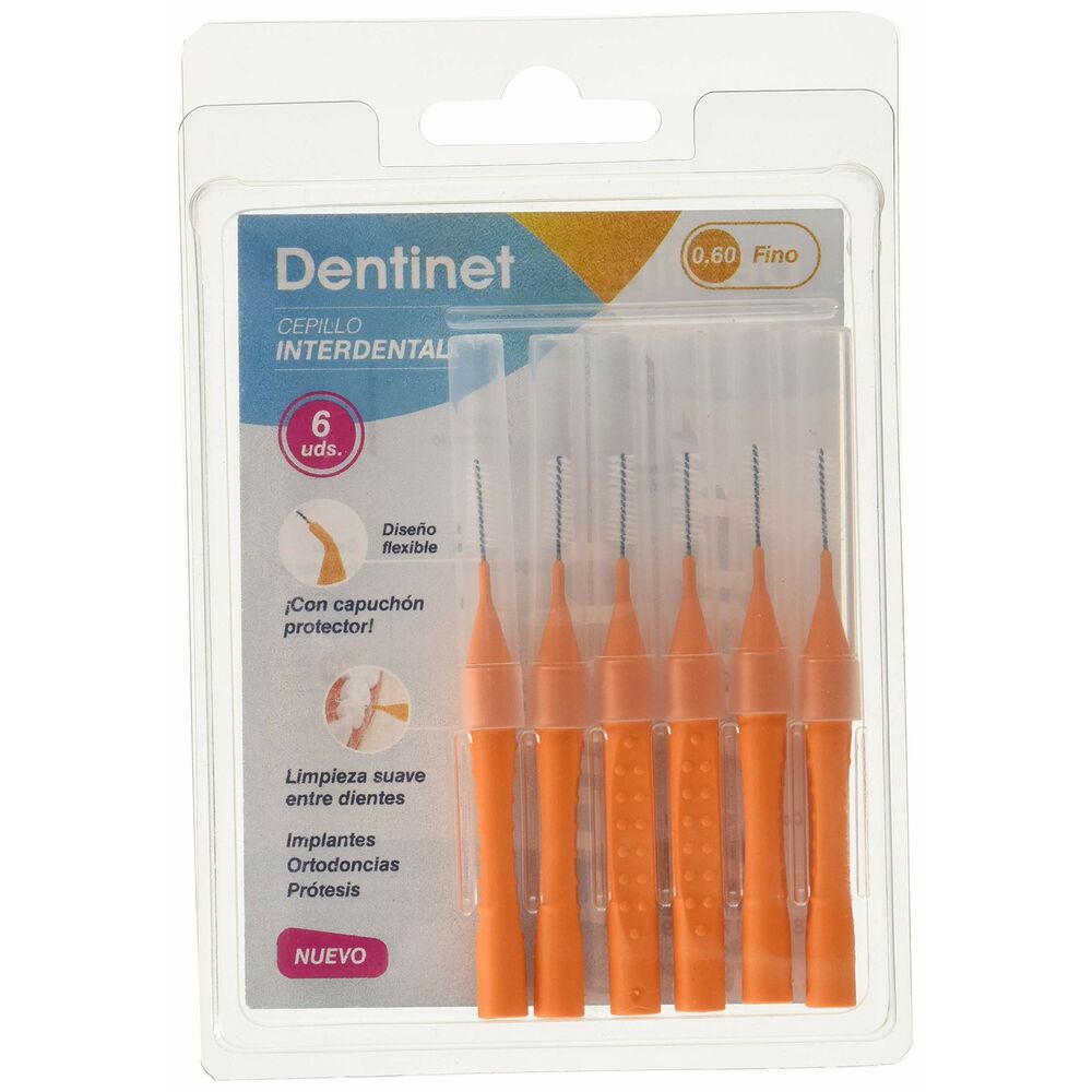 Diaytar Côte d'Ivoire Brosse à dents interdentaire Dentinet 0,60 mm (6 uds) 