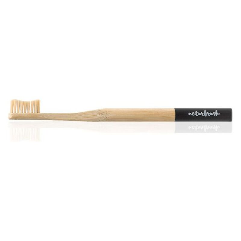 Diaytar Côte d'Ivoire Brosse à Dents Naturbrush Noir Bambou Biodégradable (1 Pièce) 