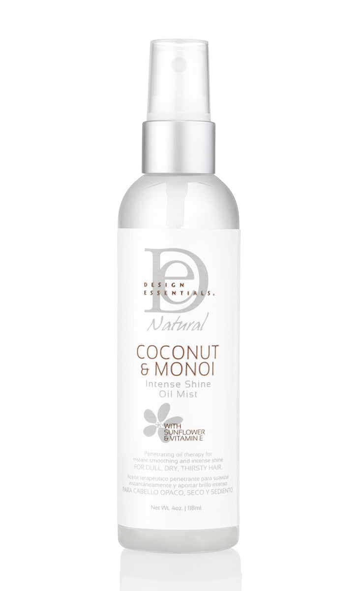 Diaytar Côte d'Ivoire Brume d'huile de brillance intense à la noix de coco et au monoï Design Essentials 4 oz HAIR,BRAND