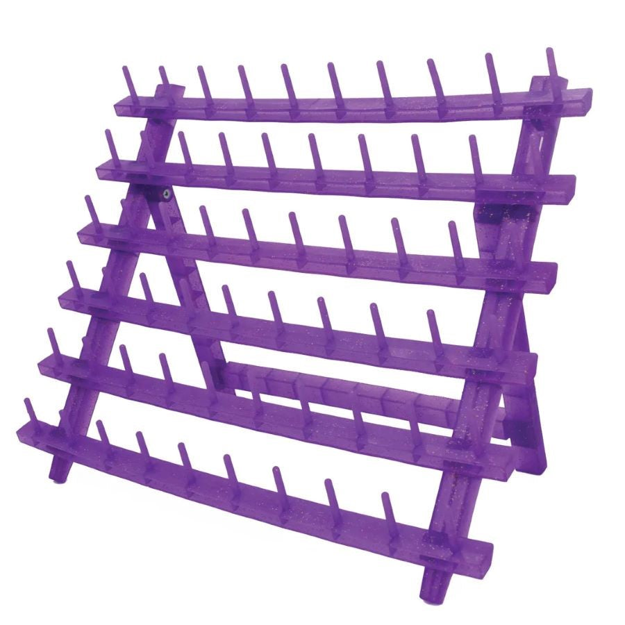 Diaytar Côte d'Ivoire BTL Professional Braiding Rack - Violet avec paillettes dorées #BTLT05GPUR Hair Care