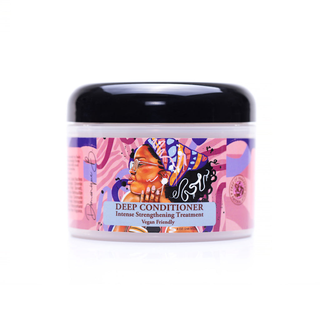 Diaytar Côte d'Ivoire Camille Rose Black Castor Oil  Chebe Deep Conditioner 8oz - BHM Édition Limitée 