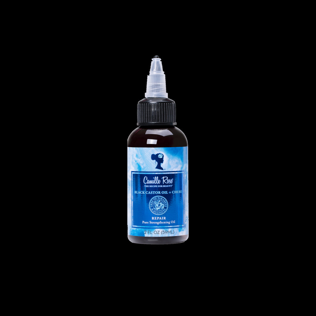 Diaytar Côte d'Ivoire Camille Rose Huile de ricin noire et huile de réparation en profondeur Chebe 2 oz