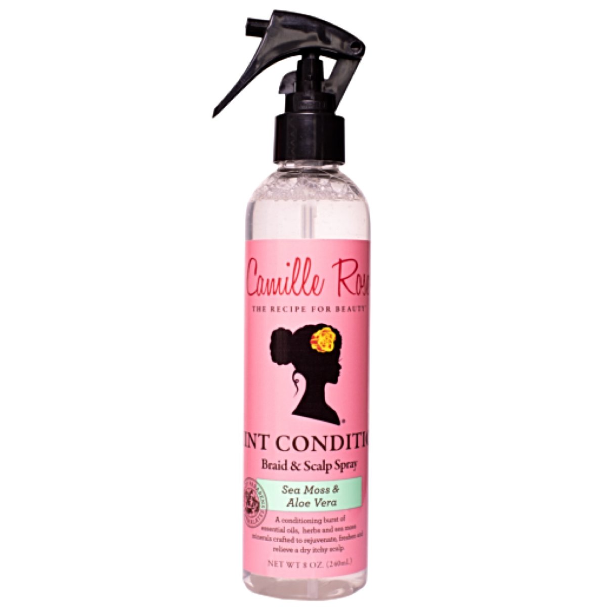 Diaytar Côte d'Ivoire Camille Rose Mint Condition Spray pour tresses et cuir chevelu 