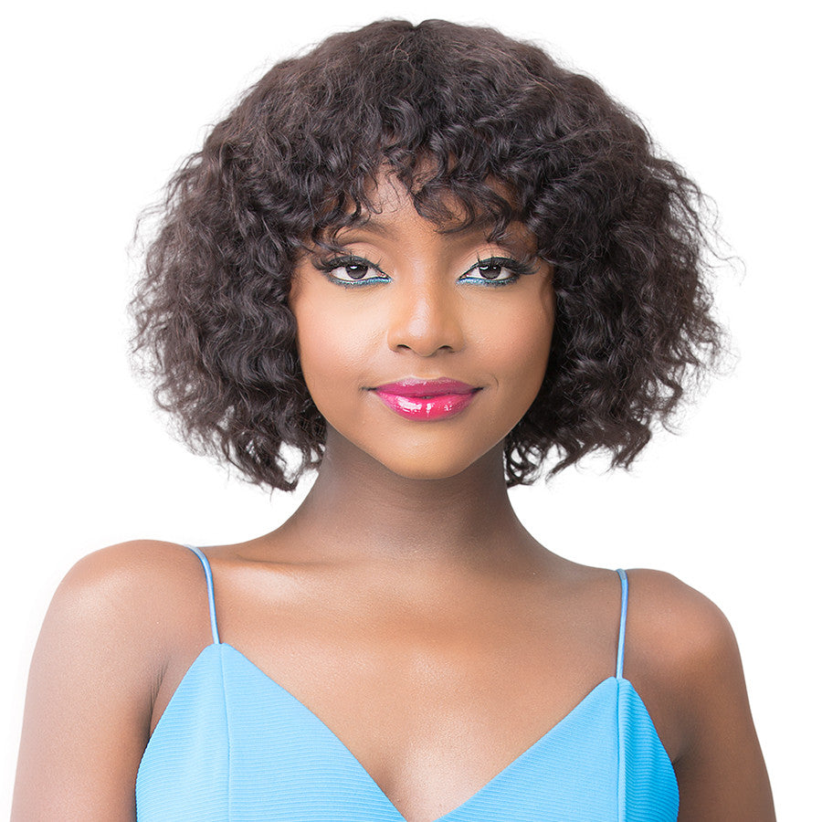 Diaytar Côte d'Ivoire C'est une perruque ! Perruque de cheveux humains brésiliens humides et ondulés - HH Natural Deep Water 12" Wigs