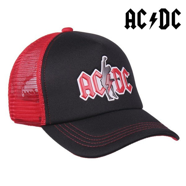 Diaytar Côte d'Ivoire Chapeau unisexe ACDC Rouge Noir (58 cm) 