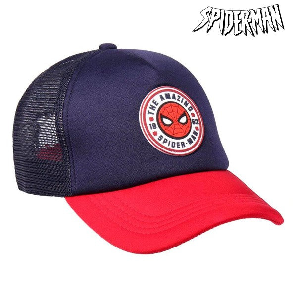 Diaytar Côte d'Ivoire Chapeau unisexe Spiderman Rouge Bleu foncé (56 cm) 