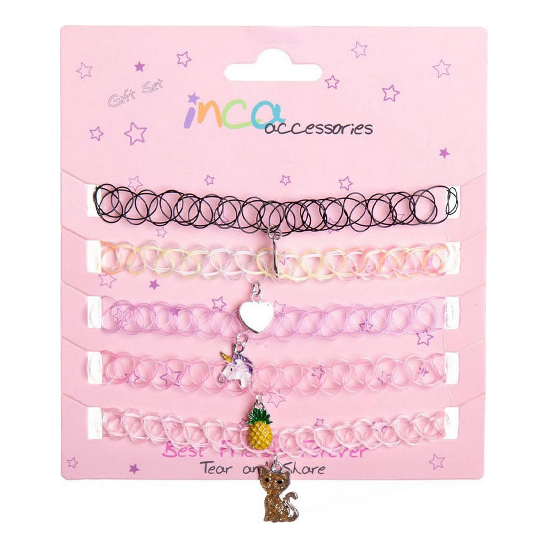 Diaytar Côte d'Ivoire Choker Inca Ornements (5 pcs) 
