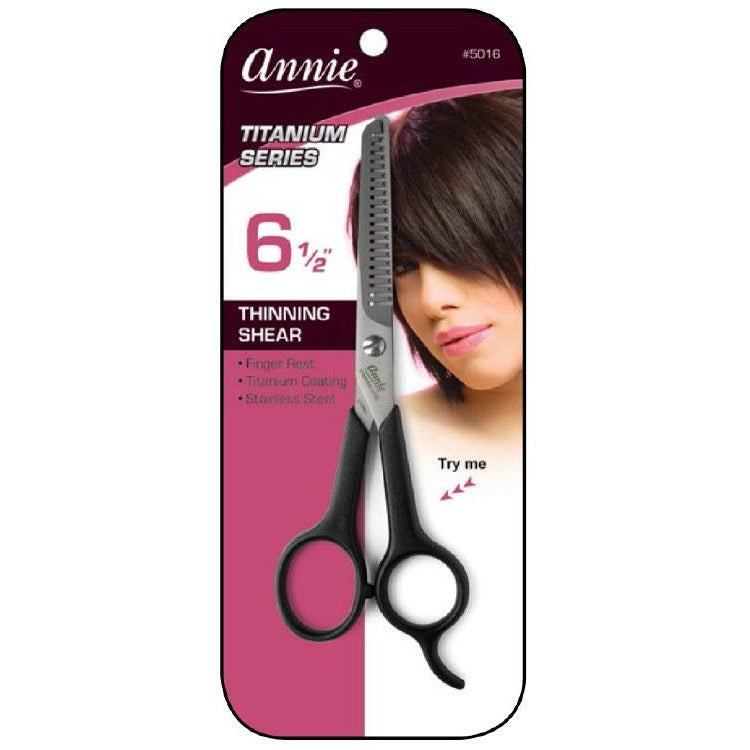 Diaytar Côte d'Ivoire Cisaille à effiler Annie Titanium Series 6,5 pouces #5016 Beauty