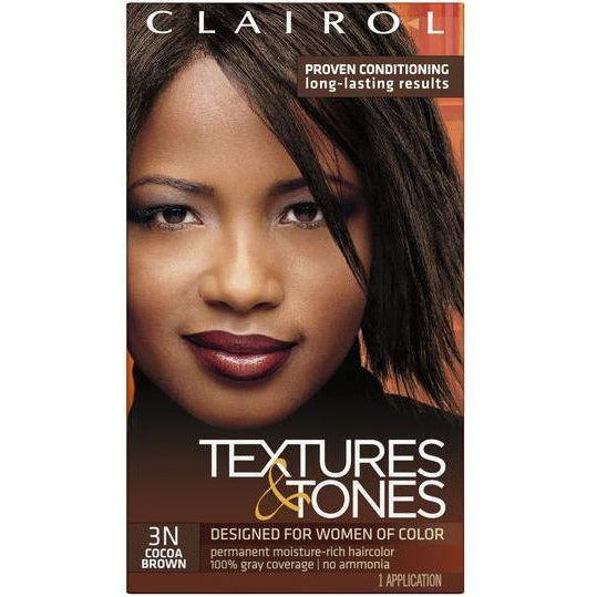 Diaytar Côte d'Ivoire Clairol Professional Textures & Tones Kit – 3N Cocoa Brown Hair Care