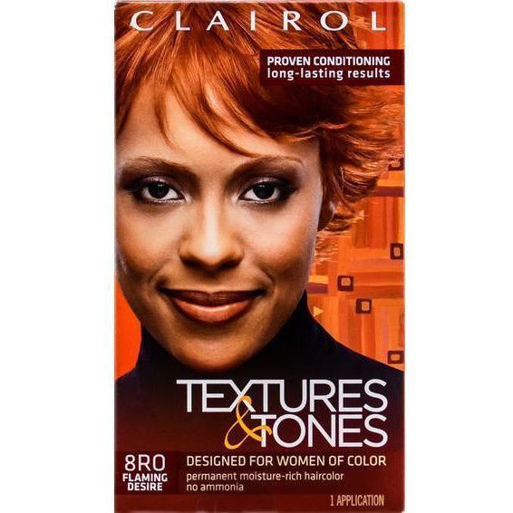 Diaytar Côte d'Ivoire Clairol Professional Textures & Tones Kit – 8RO Flaming Desire Hair Care