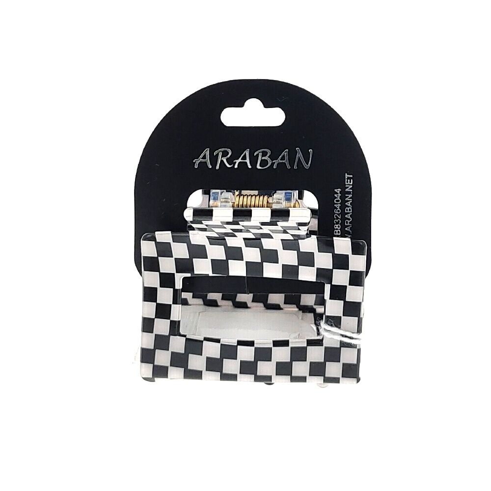 Diaytar Côte d'Ivoire Clip Cadre Araban Noir Blanc (5 cm) 