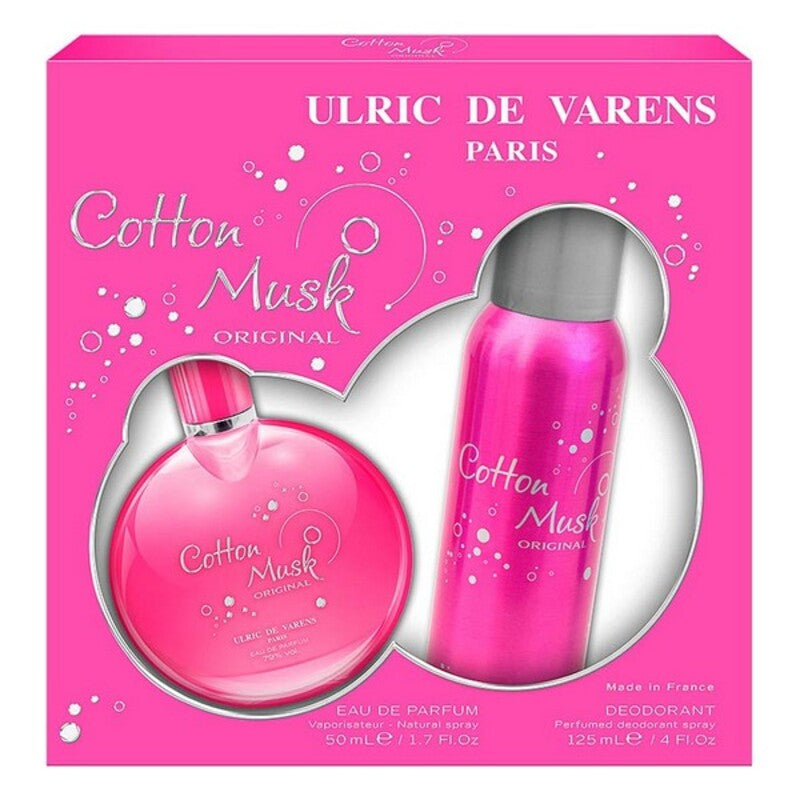 Diaytar Côte d'Ivoire Coffret Parfum Femme Cotton Musk Ulric De Varens (2 pcs) (2 pcs) 