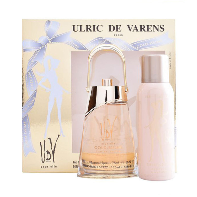 Diaytar Côte d'Ivoire Coffret Parfum Femme Gold-Issime Ulric De Varens Gold-Issime (2 pcs) (Reconditionné A+) 