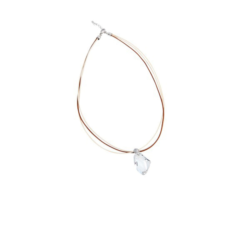 Diaytar Côte d'Ivoire Collier Femme avec Triple Chaîne 147193 (2,6 - 23 cm) 
