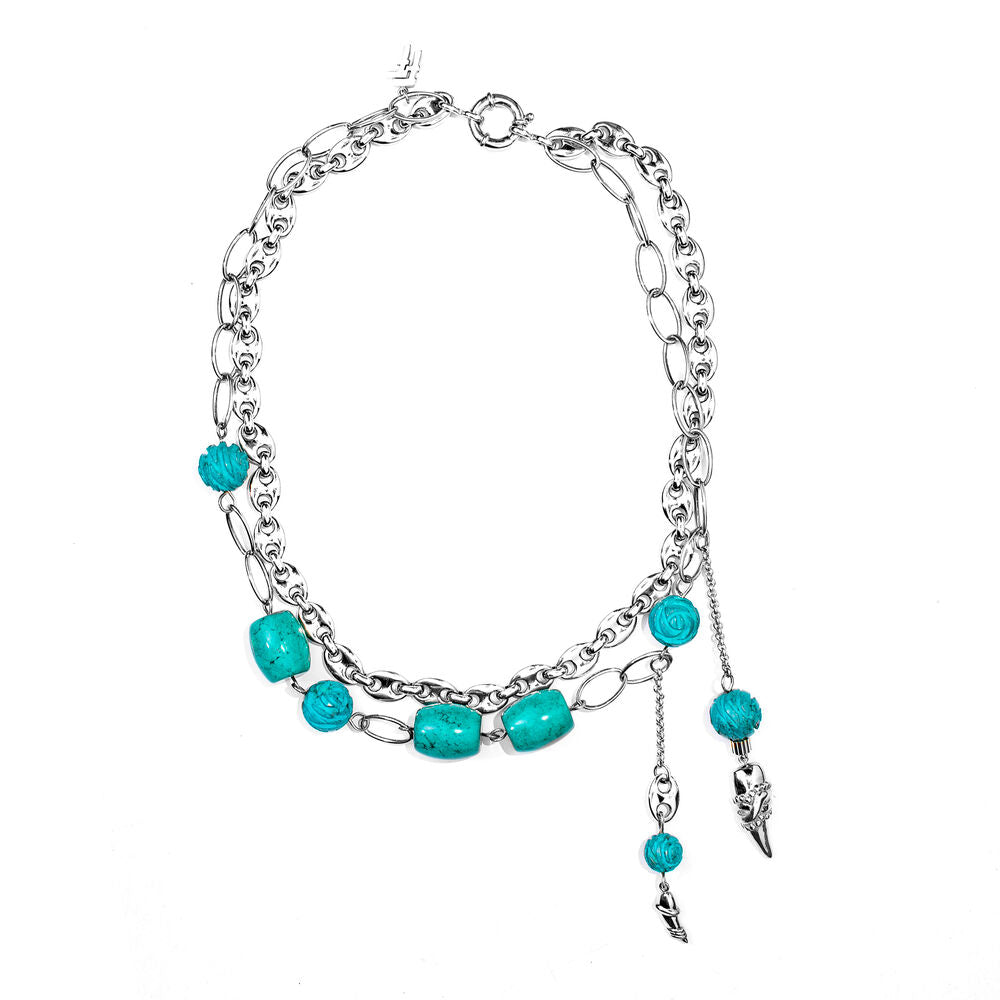 Diaytar Côte d'Ivoire Collier Femme Folli Follie 2N9F028T (30 cm) 