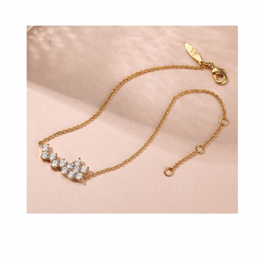Diaytar Côte d'Ivoire Collier Femme Mockberg MO777 Or 